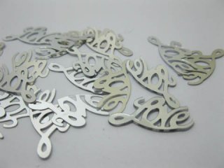 10x500pcs Silver "Love" Wedding Party Table Confetti