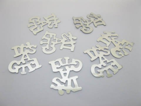 3600Pcs Slivery "It's A Girl" Baby Shower Party Table Confetti - Click Image to Close