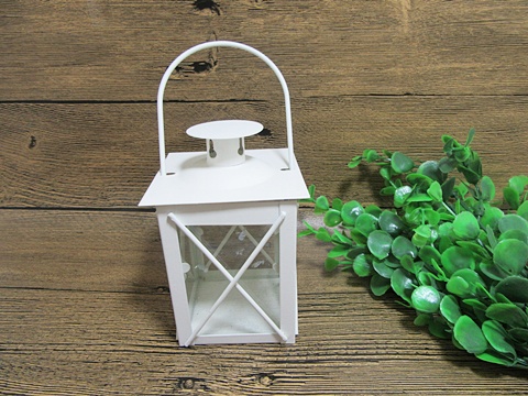 4X White Mini-Lanterns Bombonieres Wedding Favours - Click Image to Close